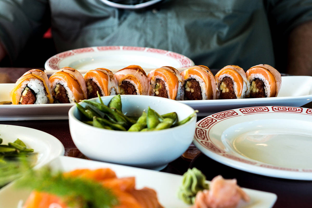 sushi-y-edamames