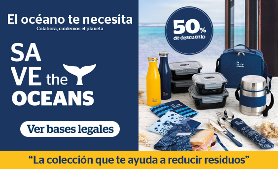 Productos “SAVE THE OCEANS” 