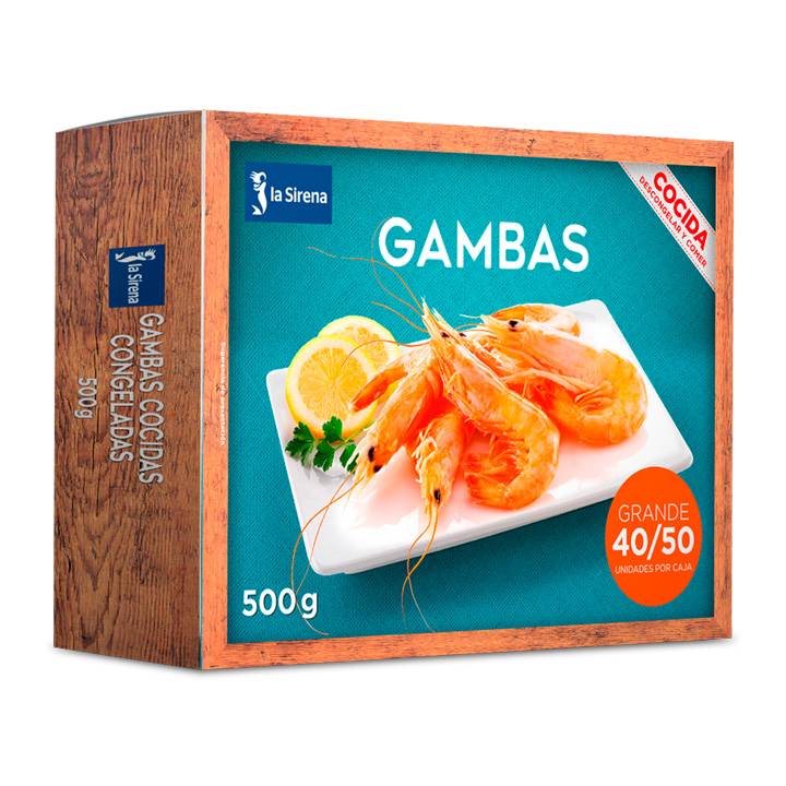 Comprar Gamba cocida grande online en la Sirena